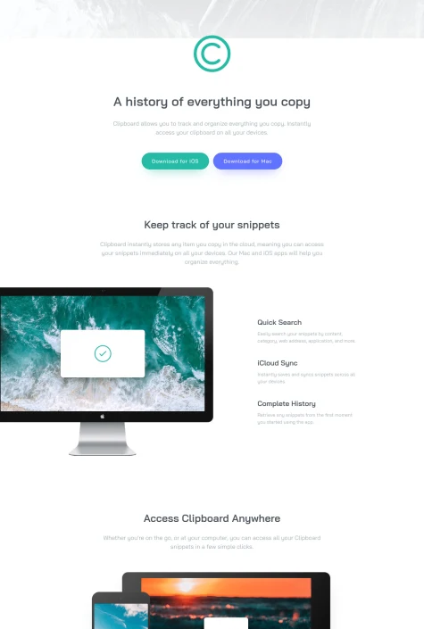 clipboard-landingpage